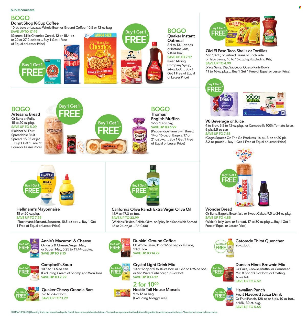 Publix ad - 10/22/2026 - 10/28/2026. Page 12