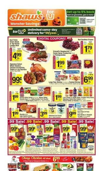 Shaw’s Flyer - 10/23/2026 - 10/29/2026.