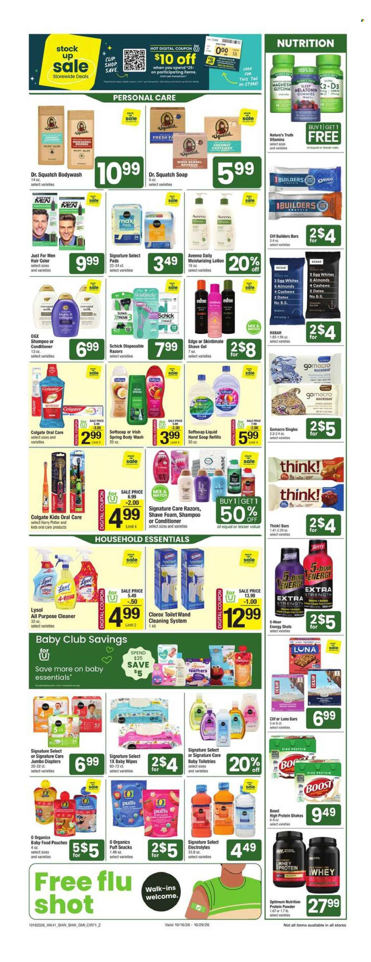 Shaw’s ad - 10/23/2026 - 10/29/2026. Page 6
