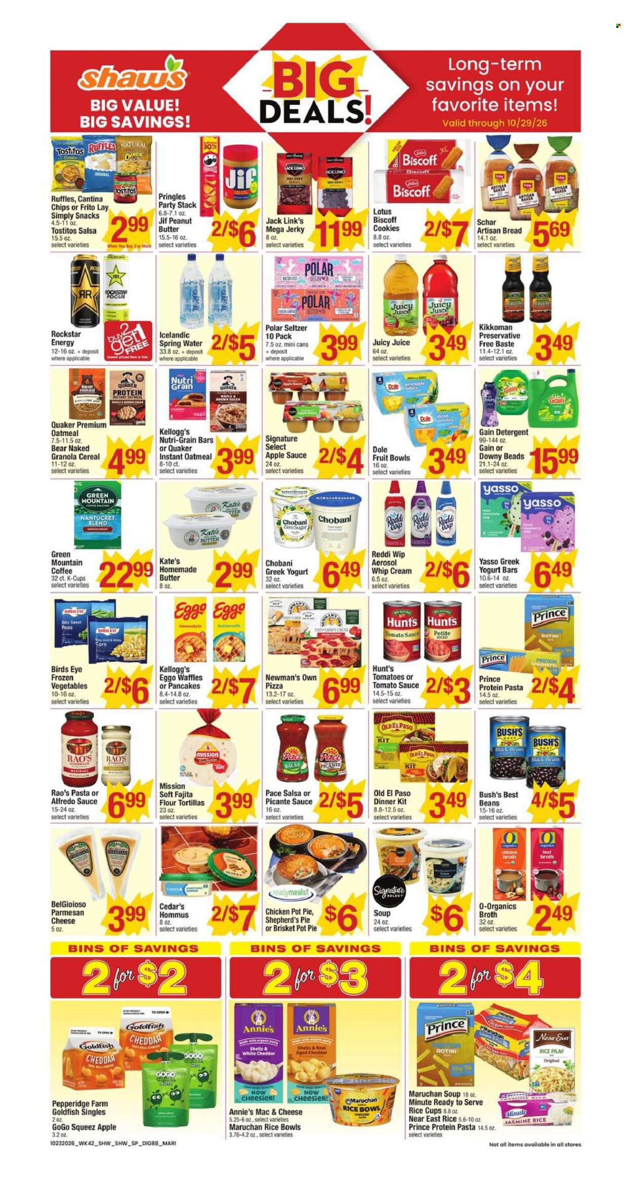 Shaw’s ad - 10/23/2026 - 10/29/2026. Page 8