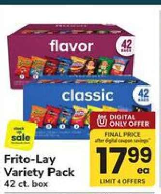 Frito Lay Variety Pack