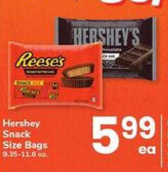 Hershey Snack Size Bags