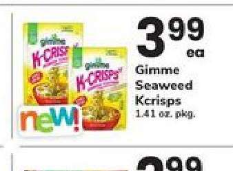 Gimme Seaweed Kcrisps