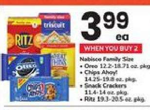 Nabisco Family Size
