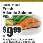Fresh Atlantic Salmon Fillet