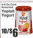 Yoplait Yogurt