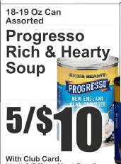 Progresso Rich & Hearty Soup