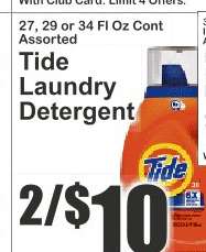 Tide Laundry Detergent