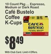 Café Bustelo Coffee K-Cups