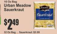 Urban Meadow Sauerkraut