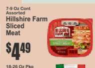 Hillshire Farm Sliced Meat