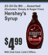 Hershey's Syrup