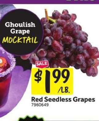 Red Seedless Grapes