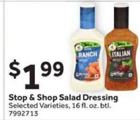 Stop & Shop Salad Dressing