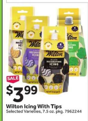 Wilton Icing With Tips