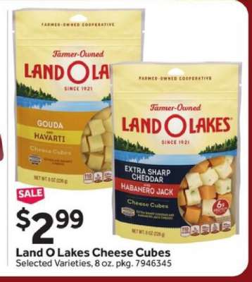 Land O Lakes Cheese Cubes
