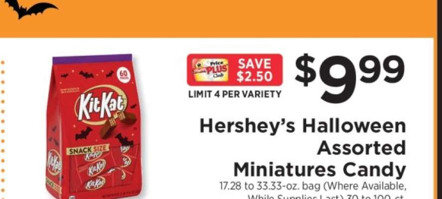 Hershey’s Halloween Assorted Miniatures Candy