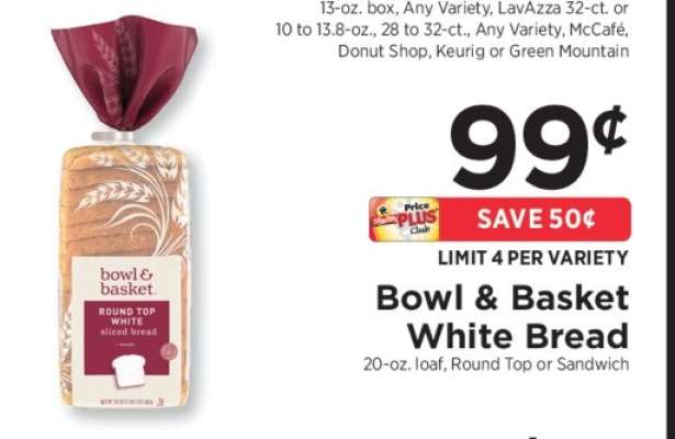 Bowl & Basket White Bread