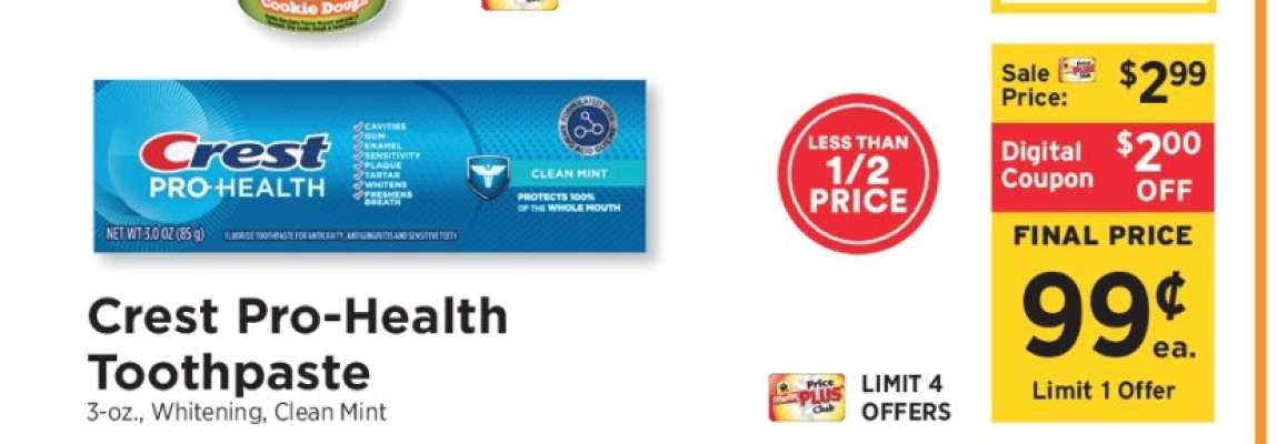 Crest Pro-Health Toothpaste