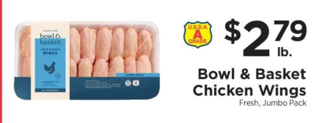 Bowl & Basket Chicken Wings