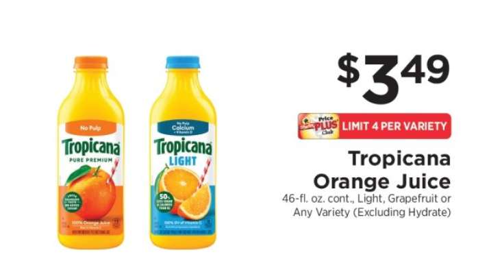 Tropicana Orange Juice