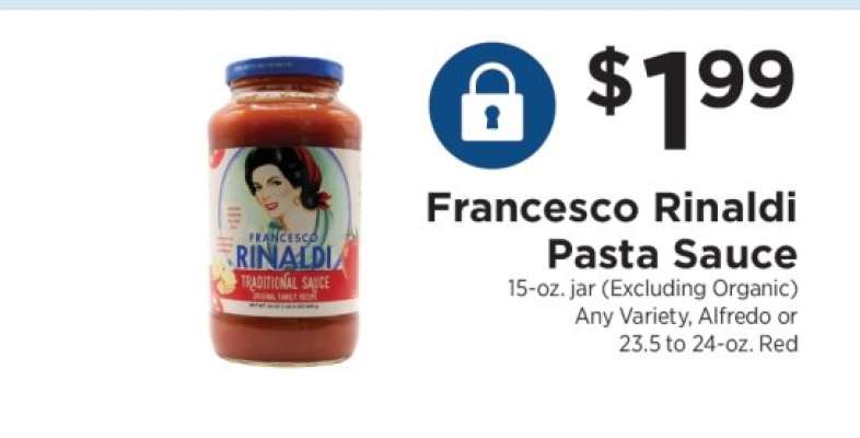 Francesco Rinaldi Pasta Sauce