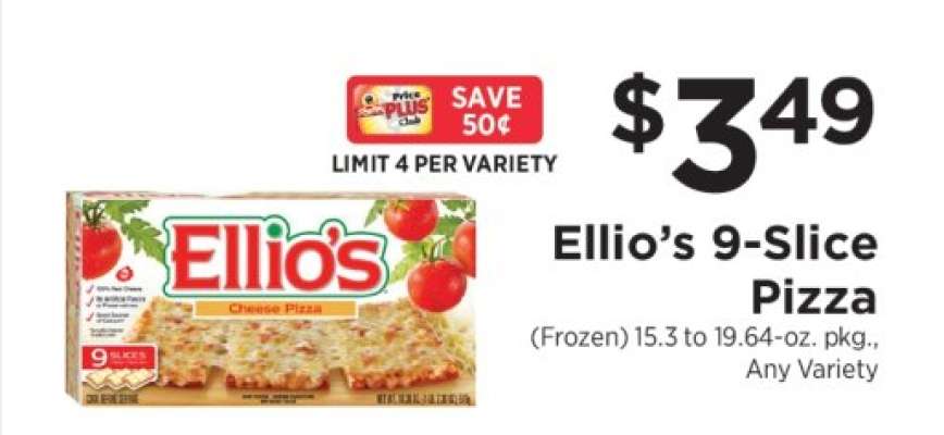 Ellio's 9-Slice Pizza