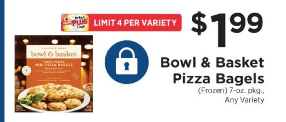 Bowl & Basket Pizza Bagels