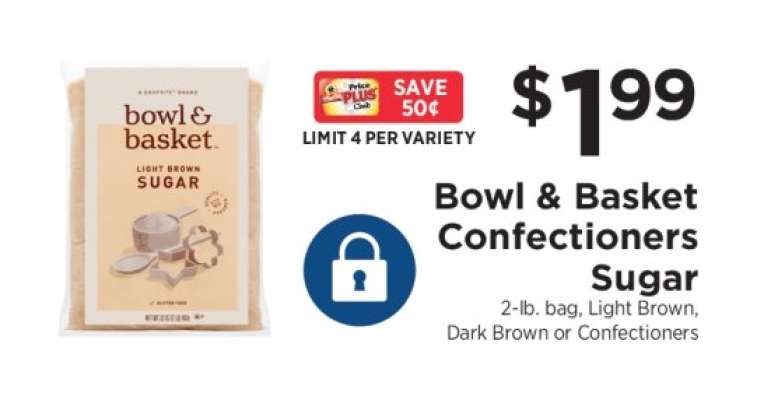 Bowl & Basket Confectioners Sugar