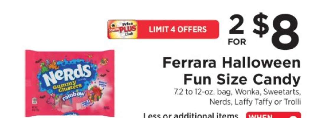 Ferrara Halloween Fun Size Candy