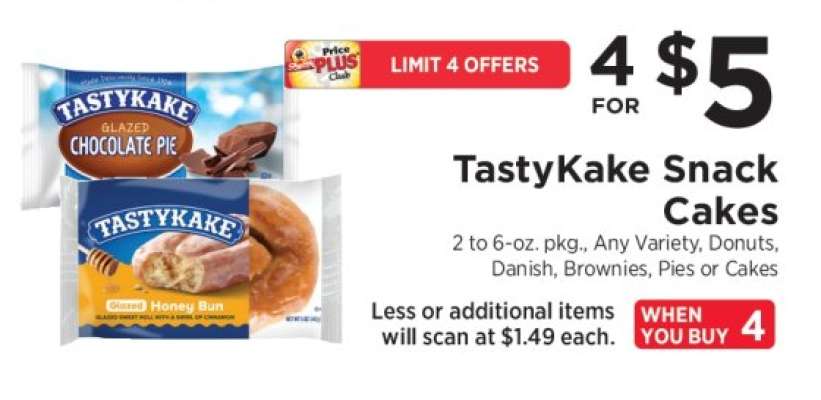 TastyKake Snack Cakes