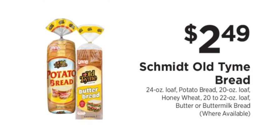 Schmidt Old Tyme Bread