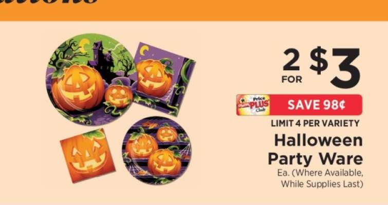 Halloween Party Ware
