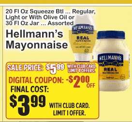 Hellmann's Mayonnaise