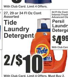 Tide Laundry Detergent