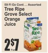 Tree Ripe Grove Select Orange Juice