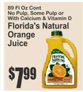Florida's Natural Orange Juice
