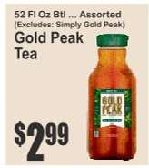 Gold Peak Tea
