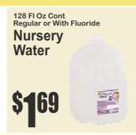 Nursery Water