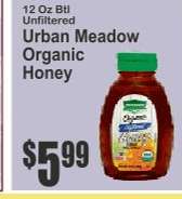 Urban Meadow Organic Honey