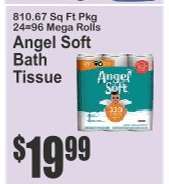 Angel Soft Bath Tissue