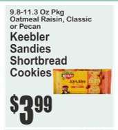 Keebler Sandies Shortbread Cookies