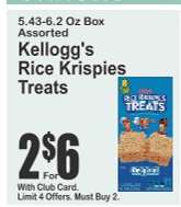 Kellogg's Rice Krispies Treats