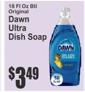 Dawn Ultra Dish Soap