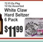 White Claw Hard Seltzer