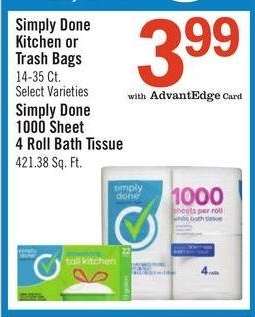Simply Done Kitchen or Trash Bags