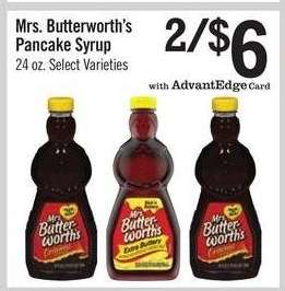 Mrs. Butterworth’s Pancake Syrup