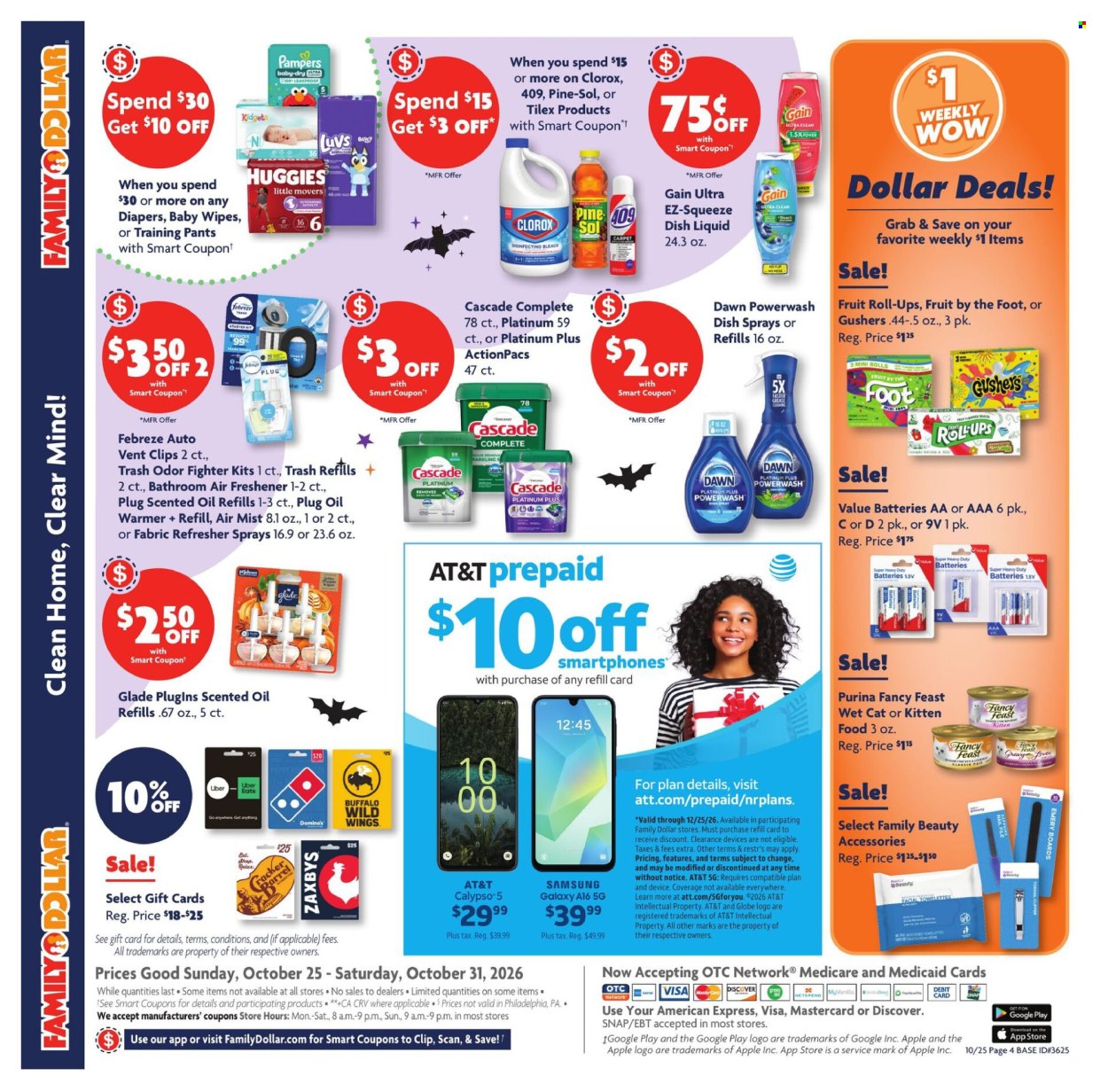 Family Dollar ad - 10/25/2026 - 10/31/2026. Page 10