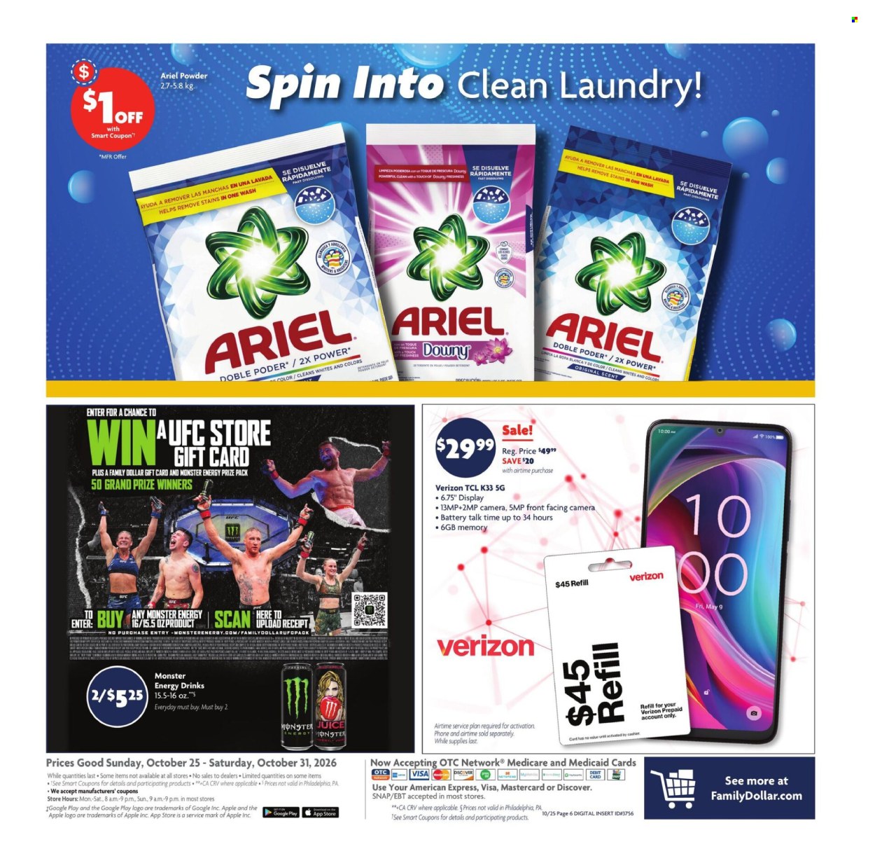 Family Dollar ad - 10/25/2026 - 10/31/2026. Page 14