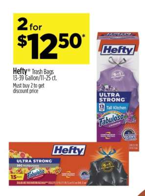 Hefty Trash Bags